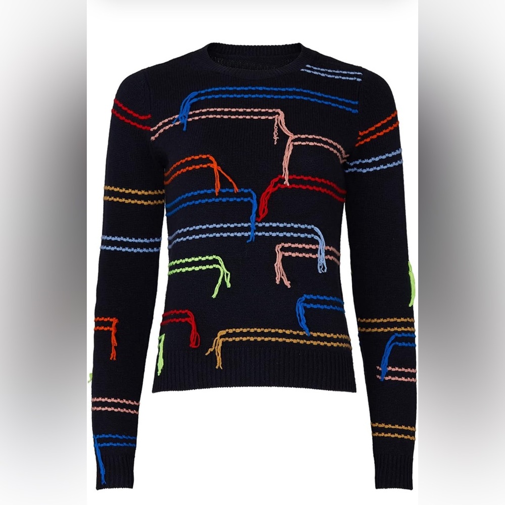 Beautiful and Unique Chinti and Parker Wool and Cashmere Blend Sweater Size XS
